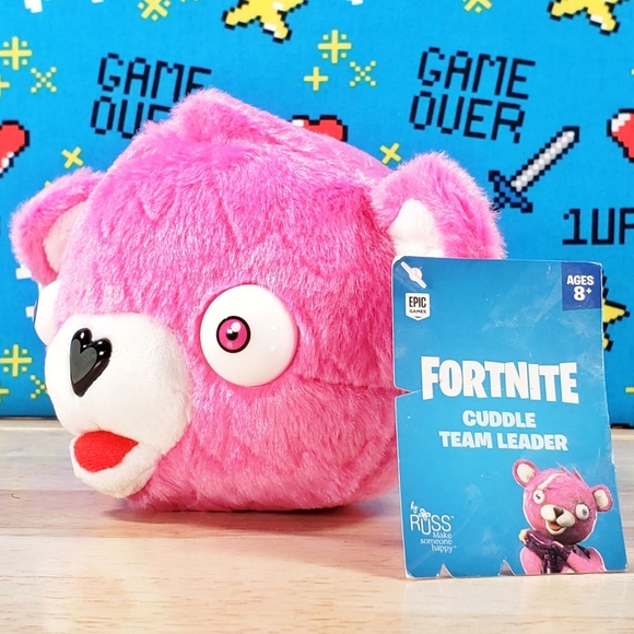 Jazwares Fortnite CUDDLE TEAM LEADER 5" 2019 Collectible Gaming Plush - Picture 5 of 11